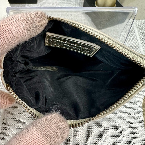 NEW! Balenciaga Parfums Ivory Gold Pouchette - Picture 8 of 12